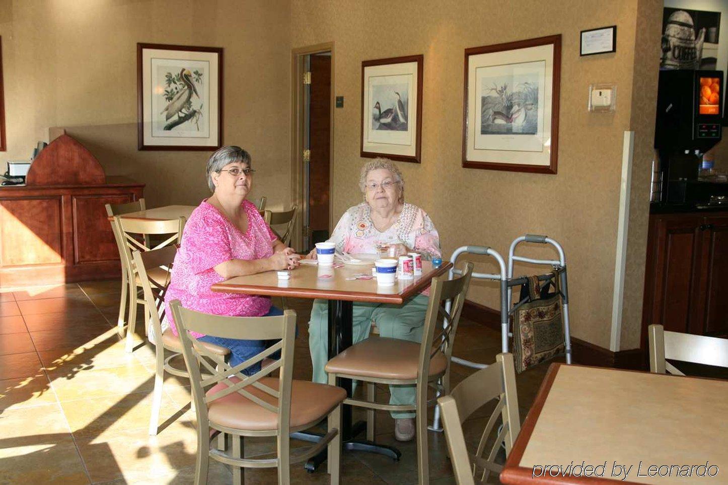 Scott Hampton Inn Lafayette Louisiana מסעדה תמונה